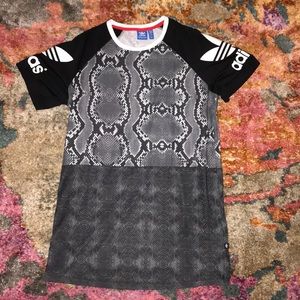 Limited Edition Adidas snakeskin Tunic